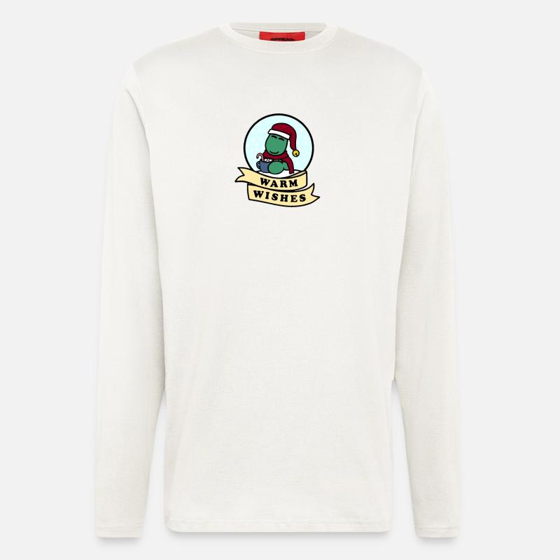 Dolly Herzliche Wünsche - Langarmshirt - made by SPREAD - OFF WHITE