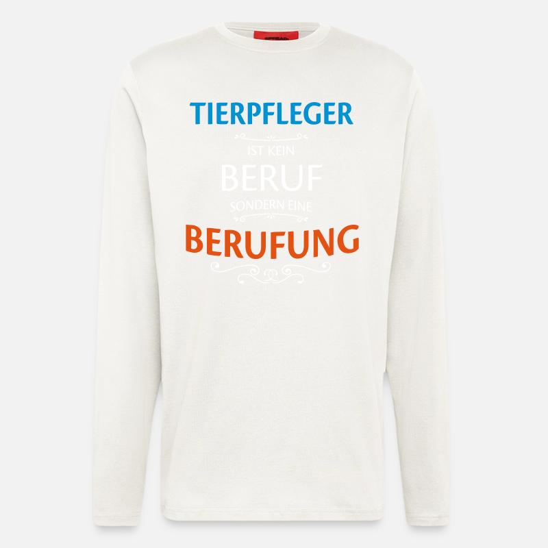 Tierpfleger Beruf - Langarmshirt - made by SPREAD - OFF WHITE
