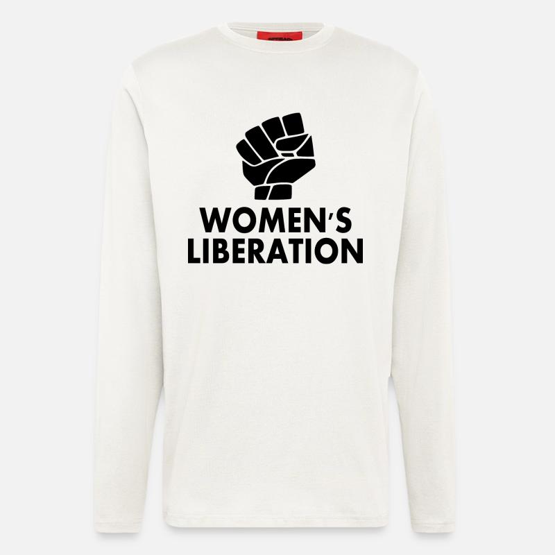 Womens liberation - Langarmshirt - made by SPREAD  - OFF WHITE