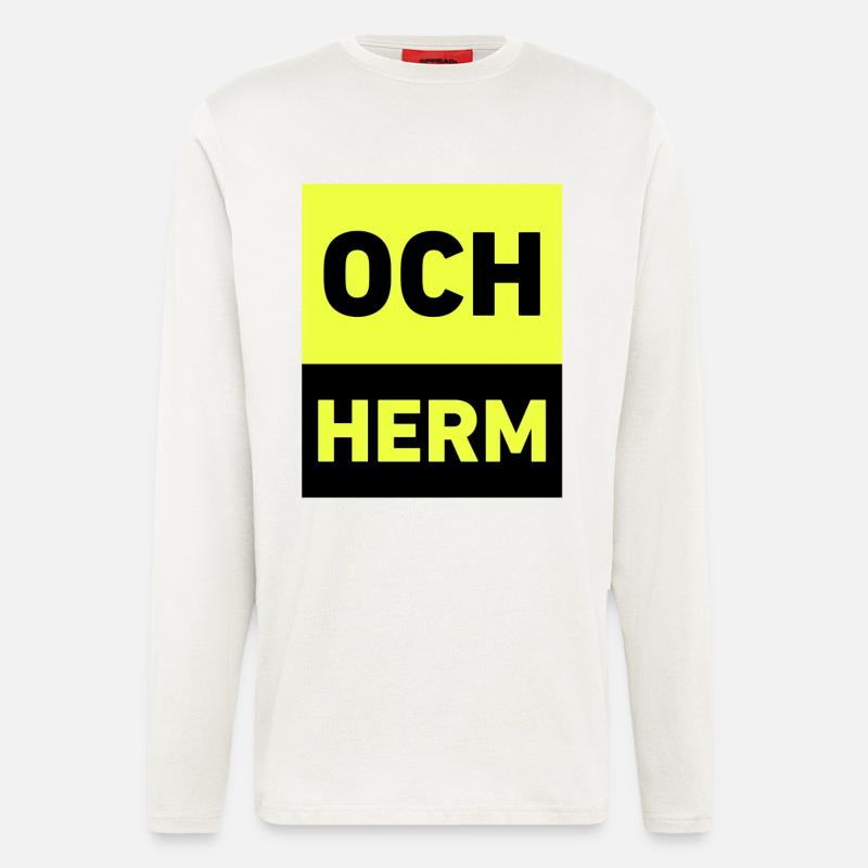 Och herm - Langarmshirt - made by SPREAD  - OFF WHITE