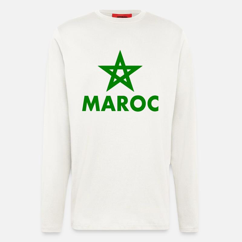 Marokko - Langarmshirt - made by SPREAD  - OFF WHITE