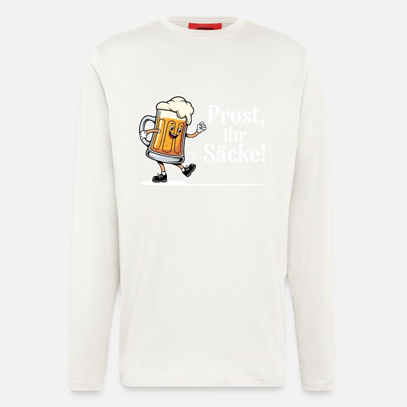 Prost, ihr Säcke ! - Langarmshirt - made by SPREAD  - undefined