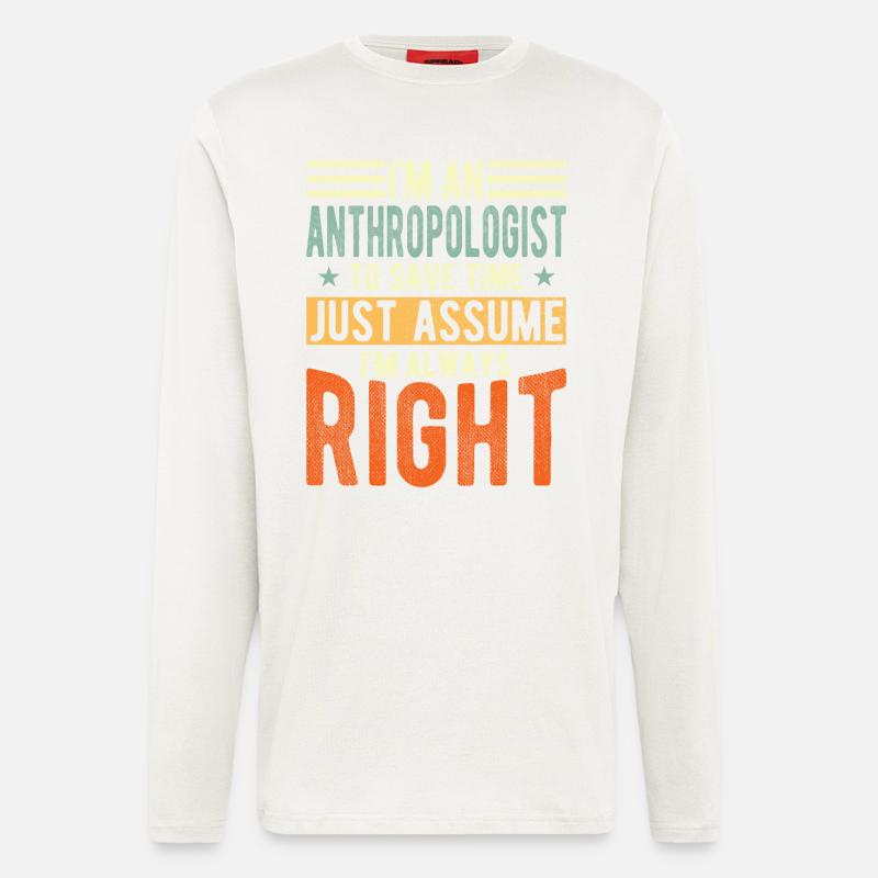 Anthropologe - Langarmshirt - made by SPREAD  - OFF WHITE
