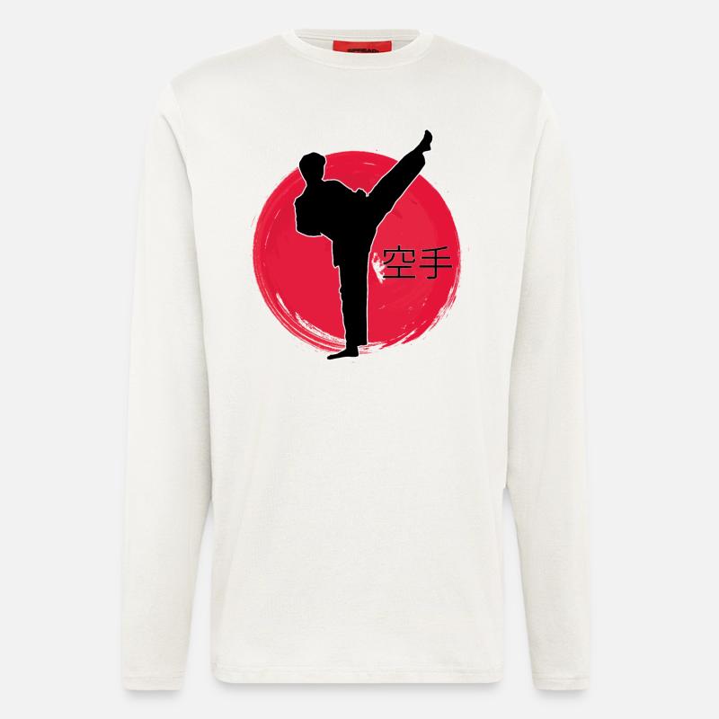 Karate Japan - Longsleeve - made by SPREAD - OFF WHITE