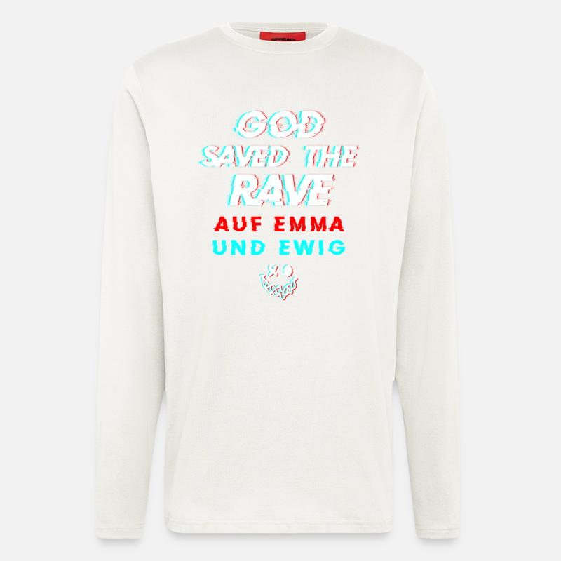 Raver - Langarmshirt - made by SPREAD  - OFF WHITE