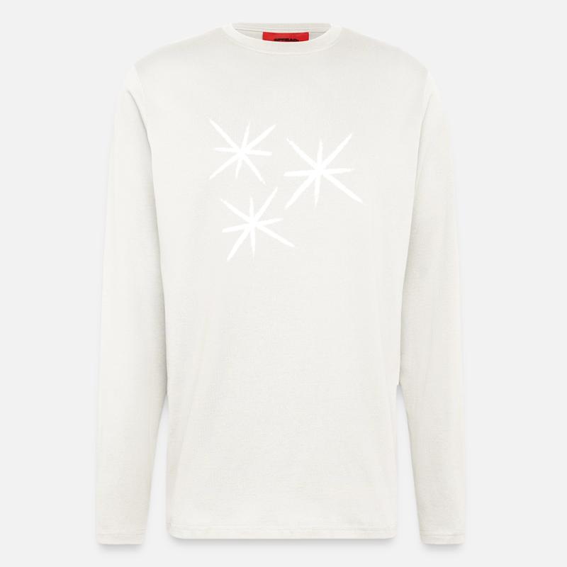 Stars - Longsleeve - made by SPREAD  - OFF WHITE