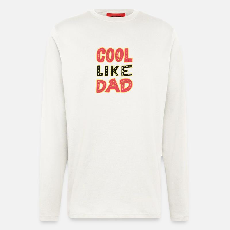Cool Like Dad - Longsleeve - made by SPREAD  - OFF WHITE