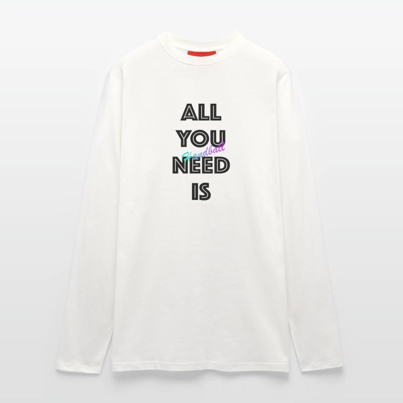 Handball Gradient Script Longsleeve - made by SPREAD 
