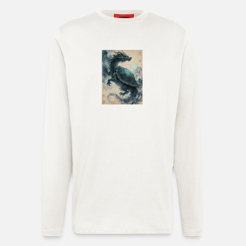 The Ancestral Shell: Xuangui – Stability - Longsleeve - made by SPREAD  - OFF WHITE