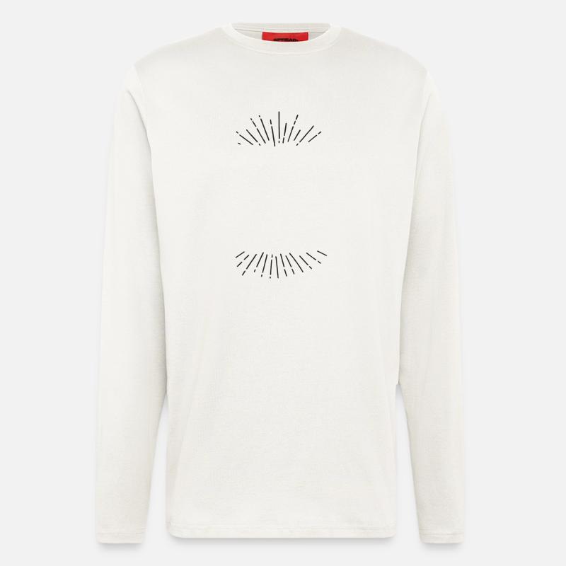 helle Strahlen - Langarmshirt - made by SPREAD  - OFF WHITE