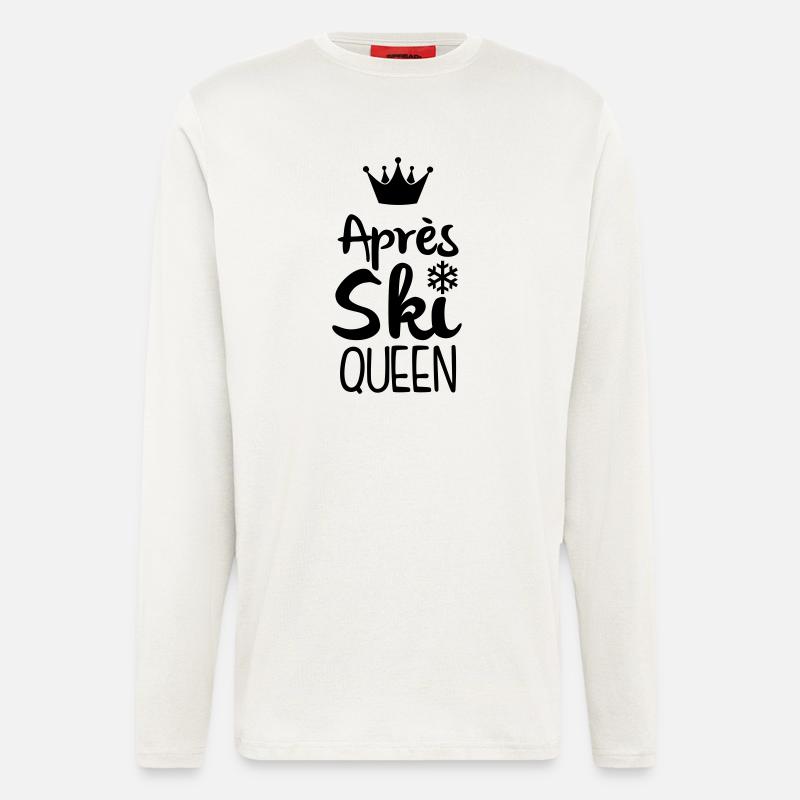 Après Ski Queen - Longsleeve - made by SPREAD  - OFF WHITE