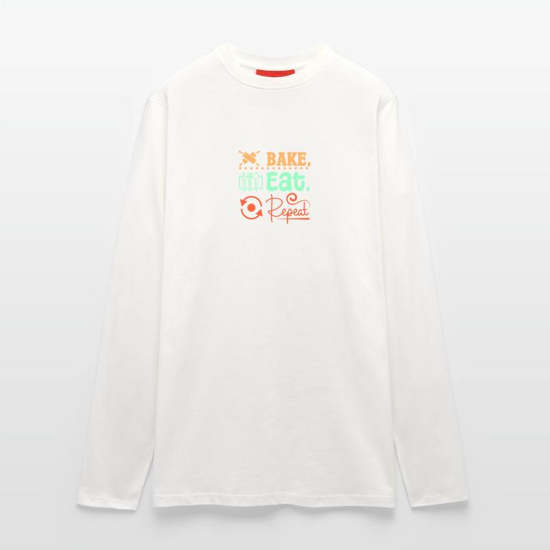 Baking bread eat repeat Longsleeve - made by SPREAD 