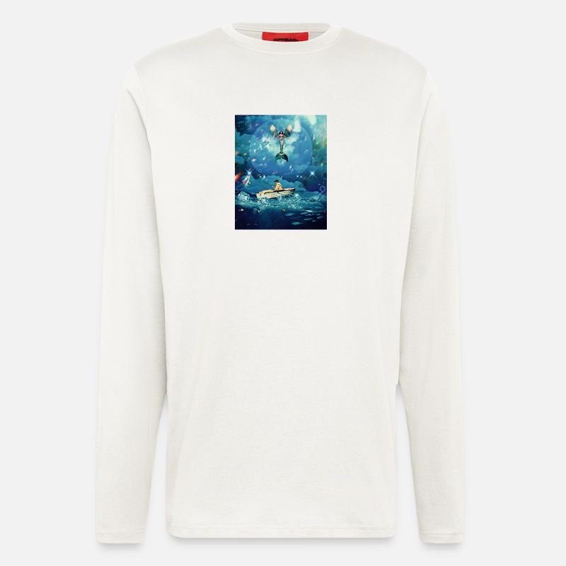 Magic Ocean - Longsleeve - made by SPREAD  - OFF WHITE