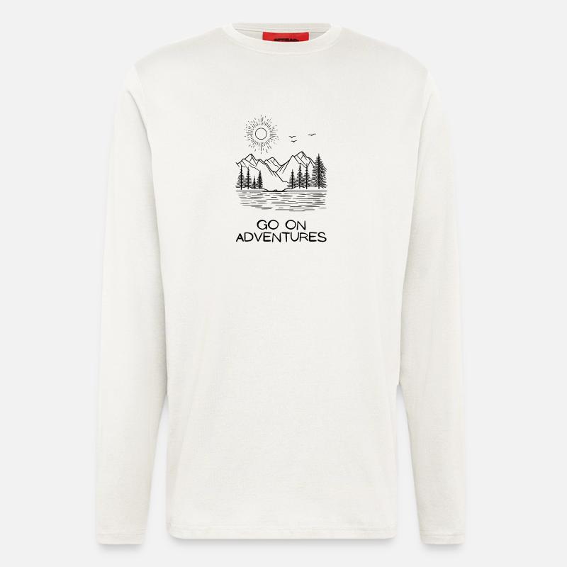 Schwarzfläche Unikat - Langarmshirt - made by SPREAD  - OFF WHITE