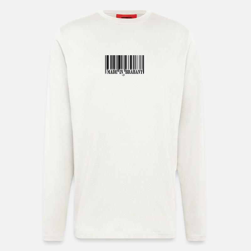 BARCODE Made in Brabant - Longsleeve - made by SPREAD  - OFF WHITE