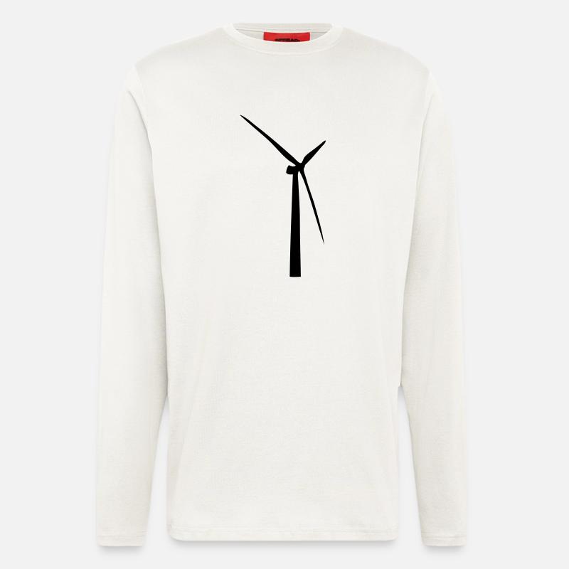 Windrad - Langarmshirt - made by SPREAD  - OFF WHITE