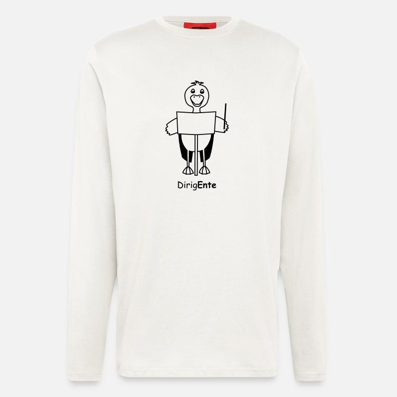 TIB_DirigEnte - Langarmshirt - made by SPREAD - OFF WHITE