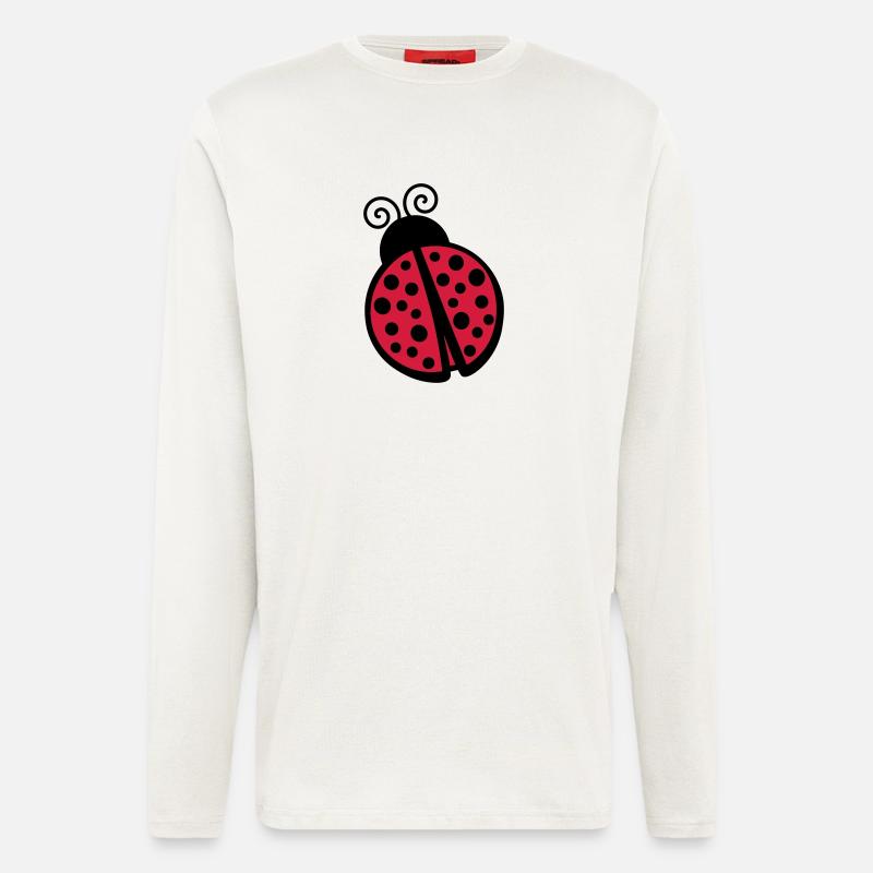 Marienkäfer - Langarmshirt - made by SPREAD  - OFF WHITE