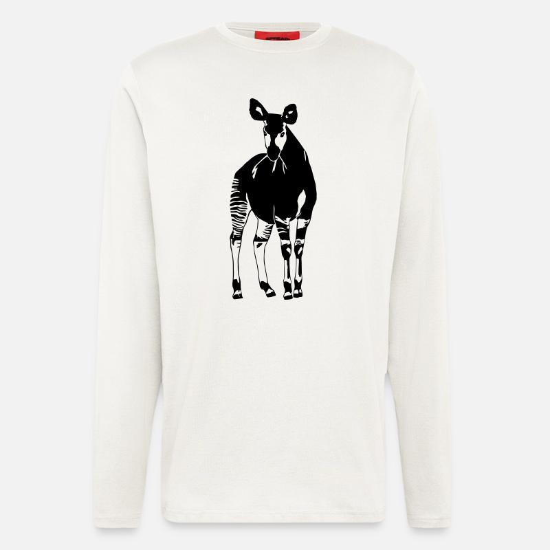 Okapi - Langarmshirt - made by SPREAD  - OFF WHITE