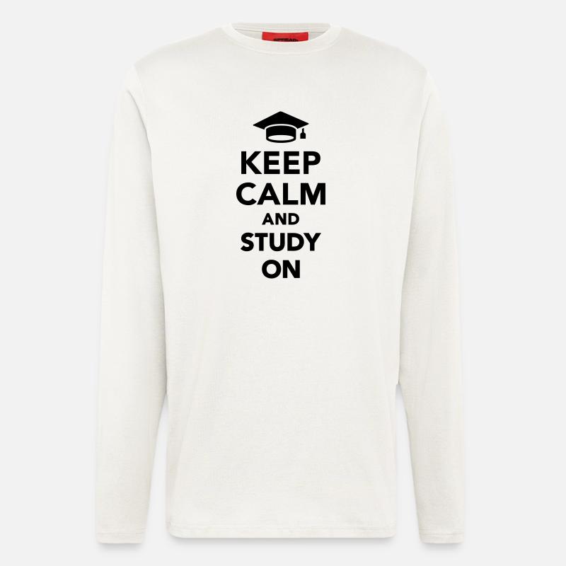 Studieren - Langarmshirt - made by SPREAD - OFF WHITE