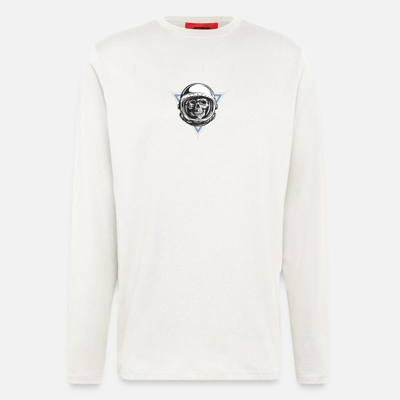 Spacemonkey - Langarmshirt - made by SPREAD  - OFF WHITE