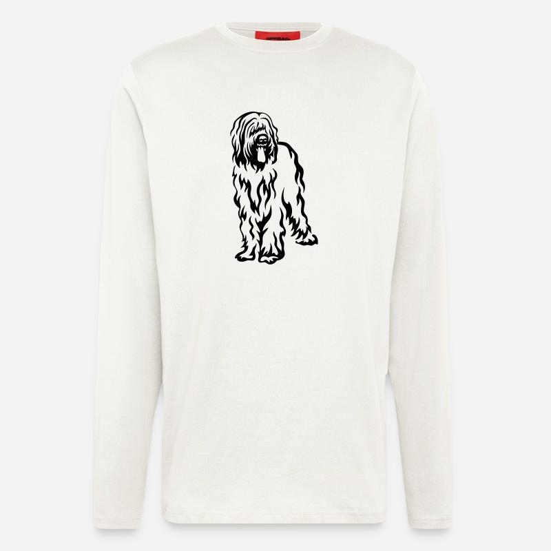 Briard - Langarmshirt - made by SPREAD  - OFF WHITE