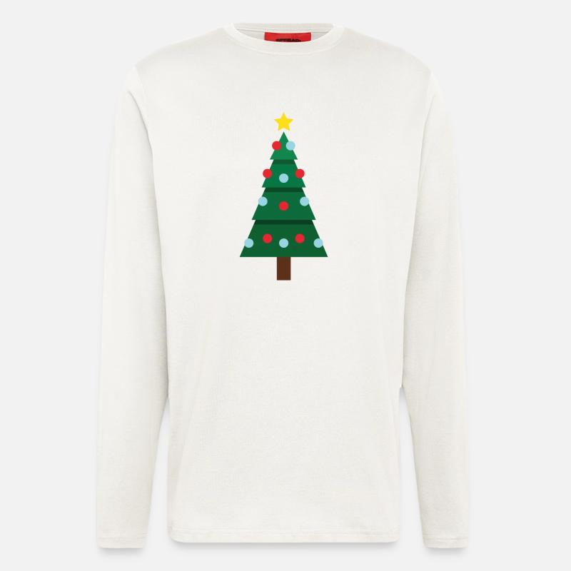 Christmas Tree - Langarmshirt - made by SPREAD  - OFF WHITE