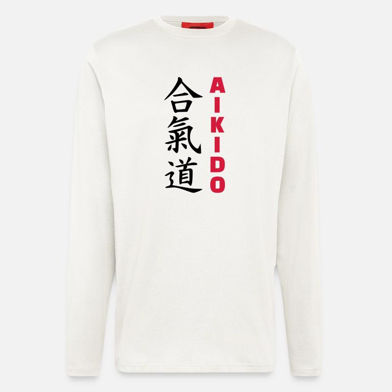 Aikido - Langarmshirt - made by SPREAD  - OFF WHITE