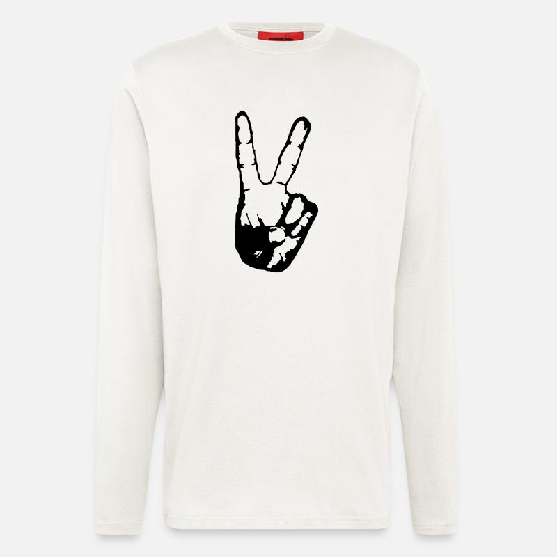 Victory - Langarmshirt - made by SPREAD  - OFF WHITE