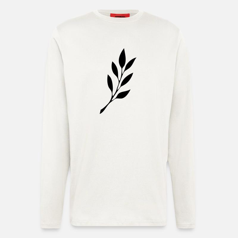 fruehmorgens Tattoo Logo schwarz - Langarmshirt - made by SPREAD  - OFF WHITE