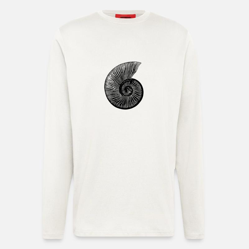 fossil - Longsleeve - made by SPREAD  - OFF WHITE