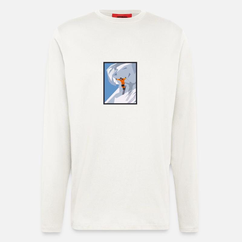 Ski - Langarmshirt - made by SPREAD  - OFF WHITE