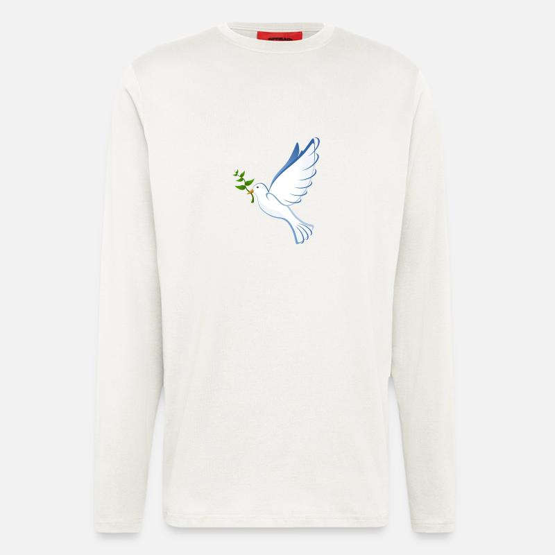 Taube - Langarmshirt - made by SPREAD  - OFF WHITE