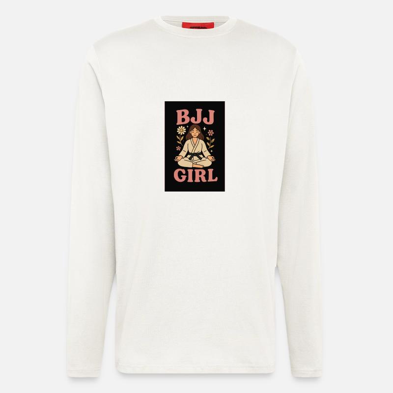 BJJ Mädchen - Langarmshirt - made by SPREAD  - OFF WHITE