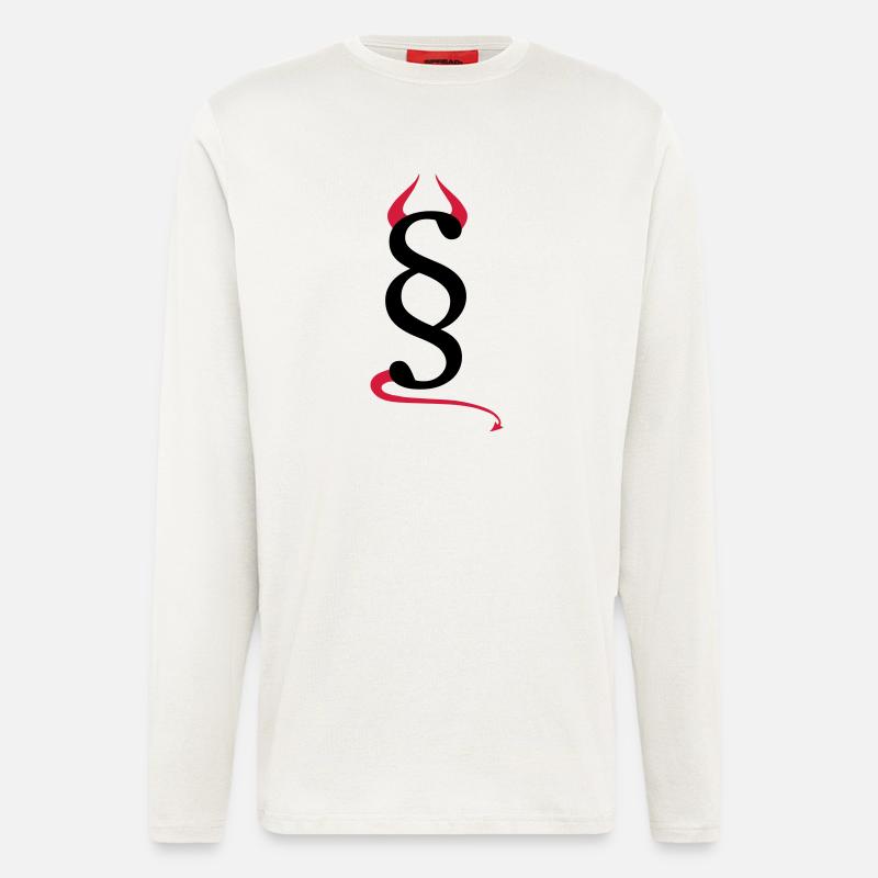 Devils paragraph - Longsleeve - made by SPREAD  - OFF WHITE