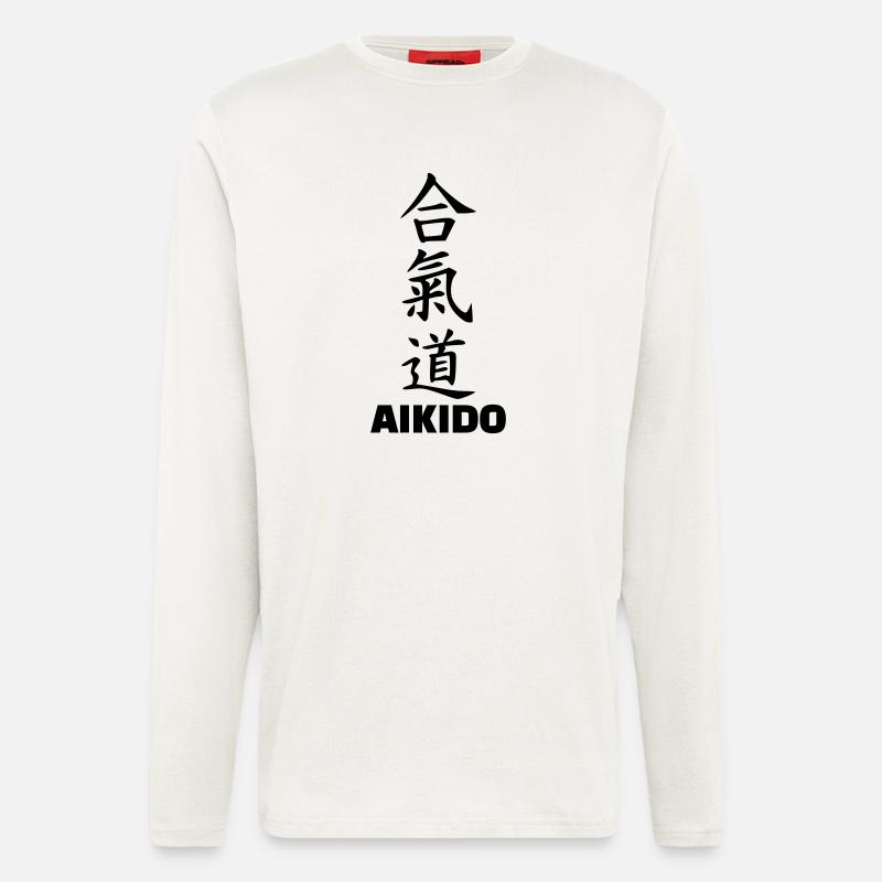 Aikido - Langarmshirt - made by SPREAD  - OFF WHITE