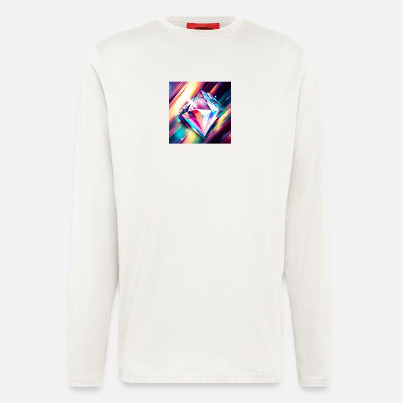 Diamant - Langarmshirt - made by SPREAD  - OFF WHITE