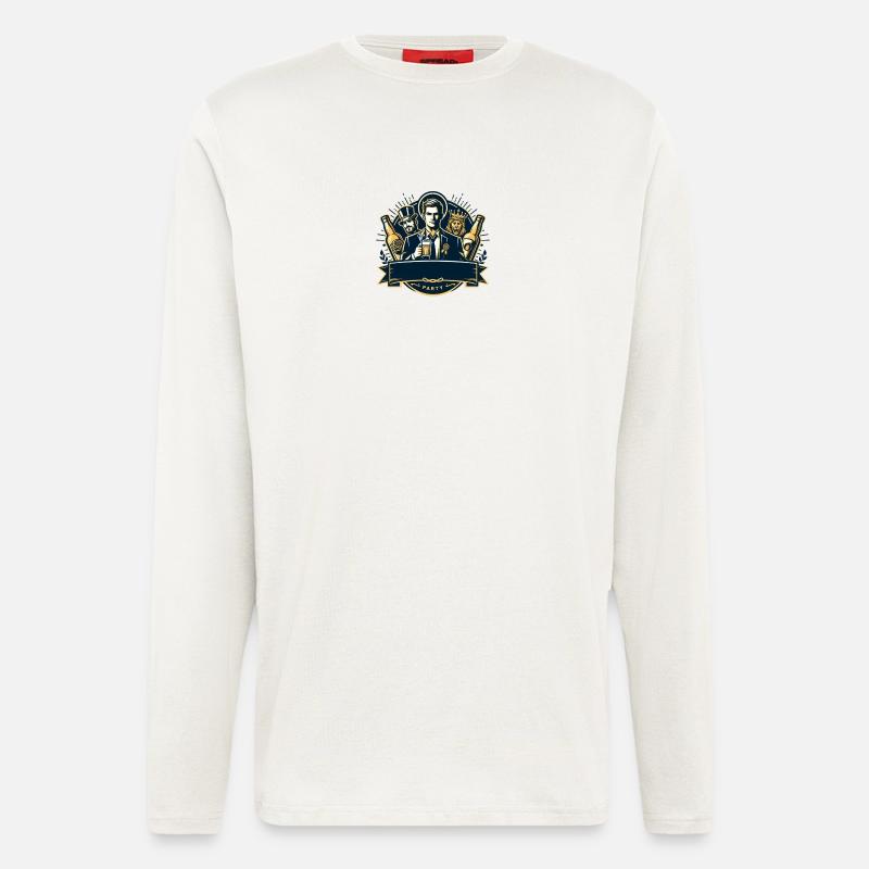 JGA - Junggesellenabschied 4 - Langarmshirt - made by SPREAD - OFF WHITE