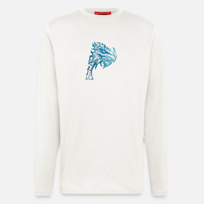 DRACHE - Langarmshirt - made by SPREAD  - OFF WHITE