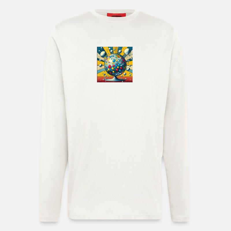 Kugel 1 - Langarmshirt - made by SPREAD  - OFF WHITE