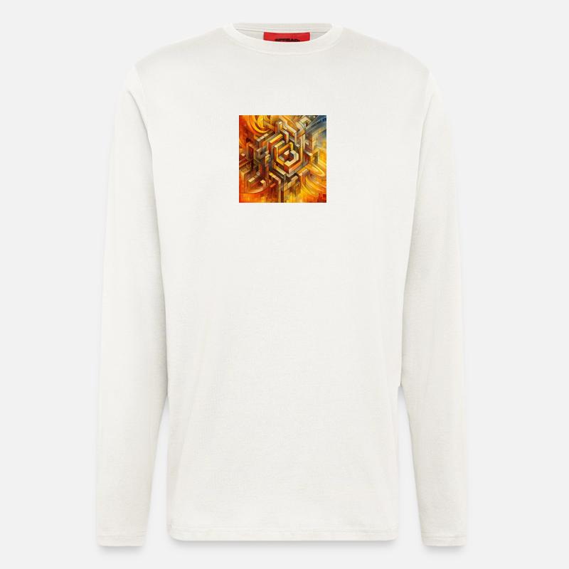 Squares 4 - Longsleeve - made by SPREAD  - OFF WHITE