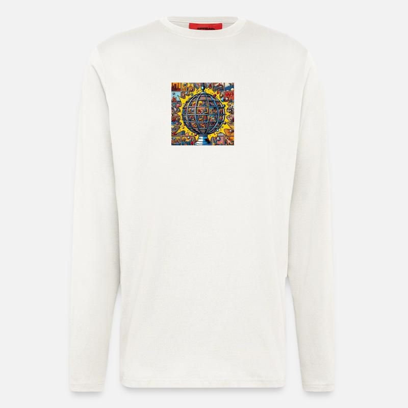 Sphere 2 - Longsleeve - made by SPREAD  - OFF WHITE