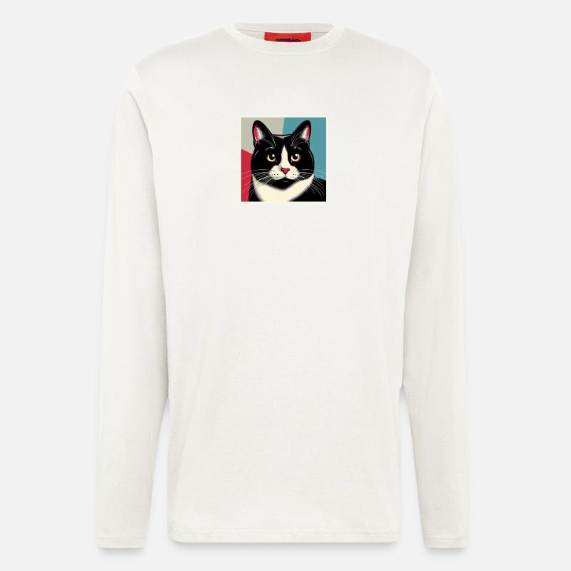 Kat 1 4 - Langarmshirt - made by SPREAD  - OFF WHITE