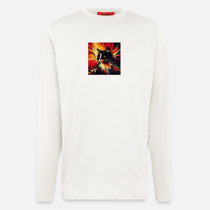 Cat 2 2 - Longsleeve - made by SPREAD  - OFF WHITE