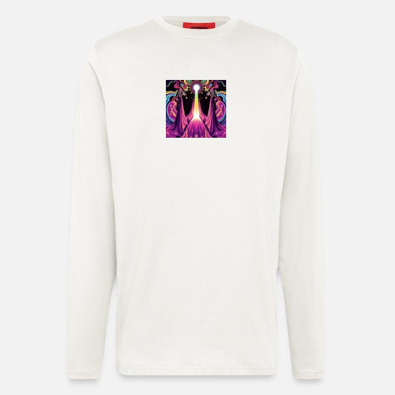 Psychedelic - Longsleeve - made by SPREAD  - OFF WHITE