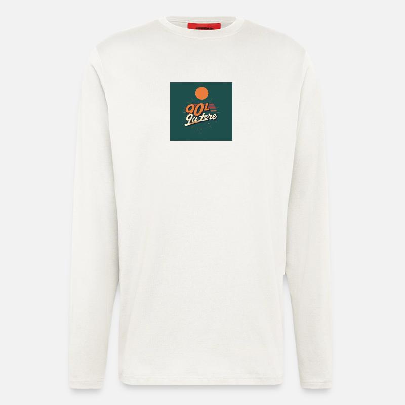 90 - Langarmshirt - made by SPREAD  - OFF WHITE
