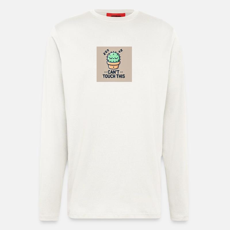 Can’t Touch This - Langarmshirt - made by SPREAD  - OFF WHITE