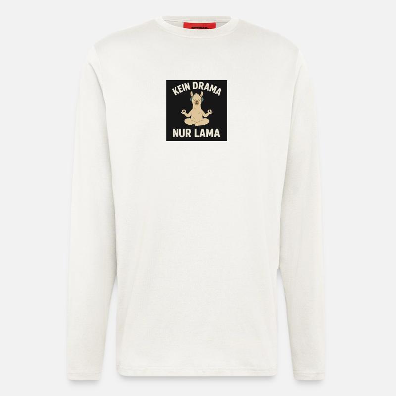Lama - Langarmshirt - made by SPREAD  - OFF WHITE