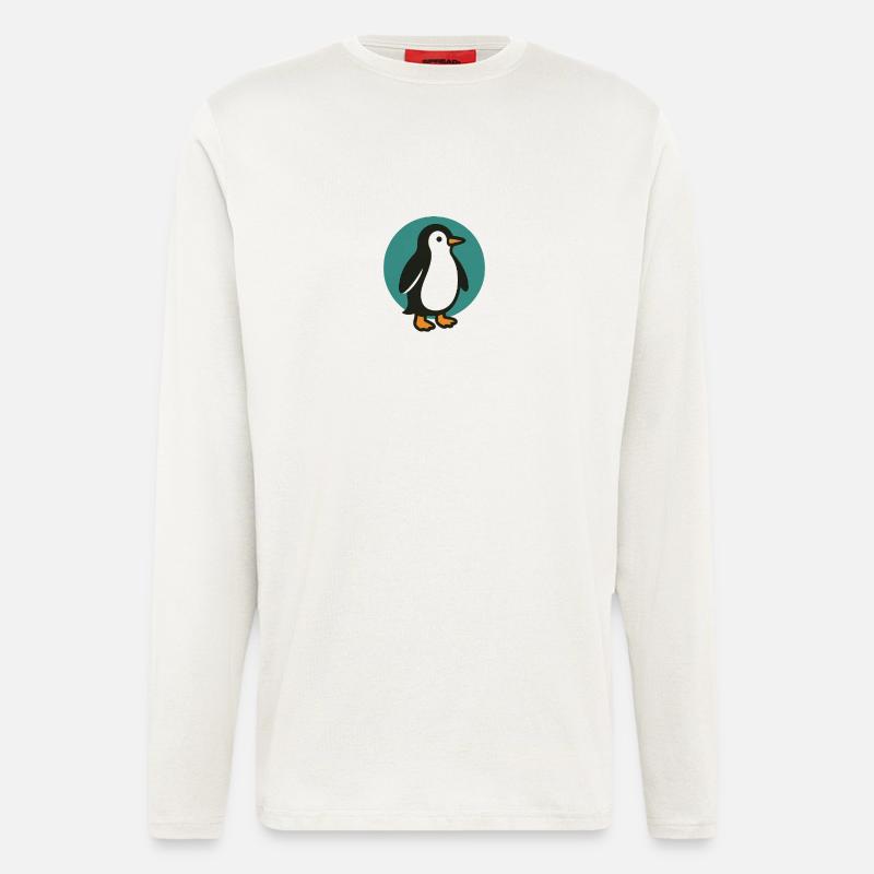 Penguin - Longsleeve - made by SPREAD  - OFF WHITE