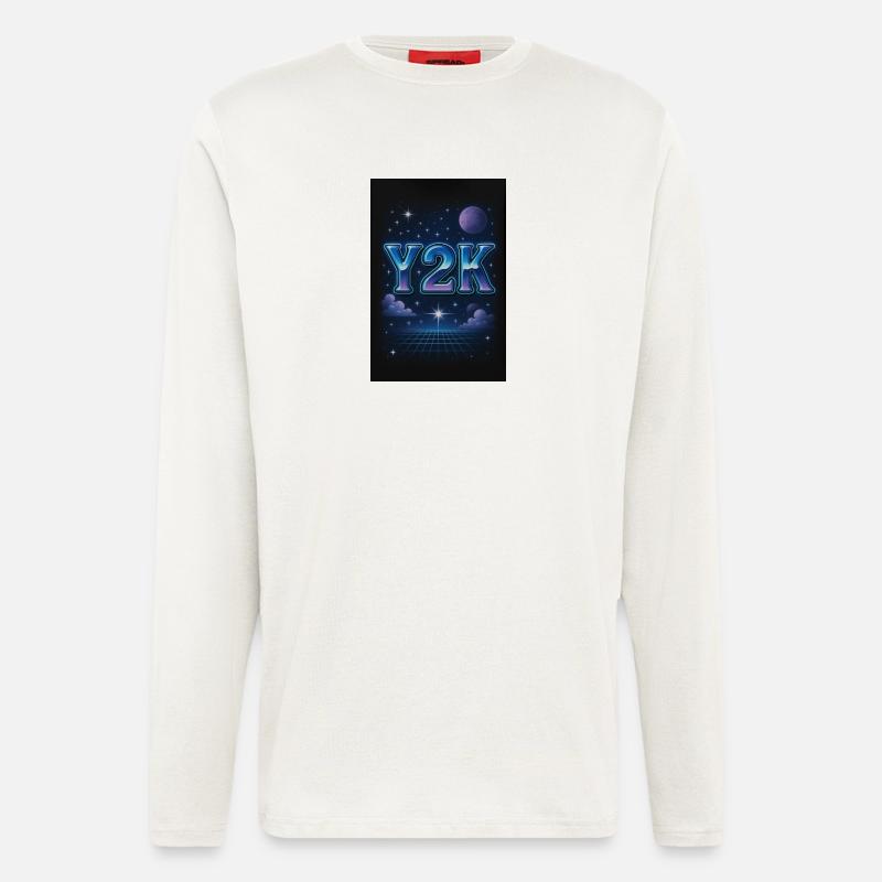 Y2K 2000er Trend - Langarmshirt - made by SPREAD  - OFF WHITE